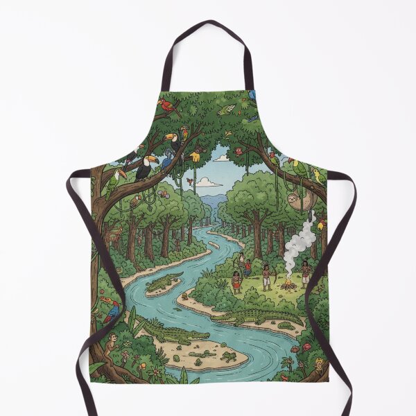 Item preview, Amazon Rainforest Life designed and sold by unthinkabletees.
