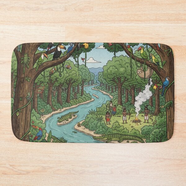 Item preview, Amazon Rainforest Life designed and sold by unthinkabletees.