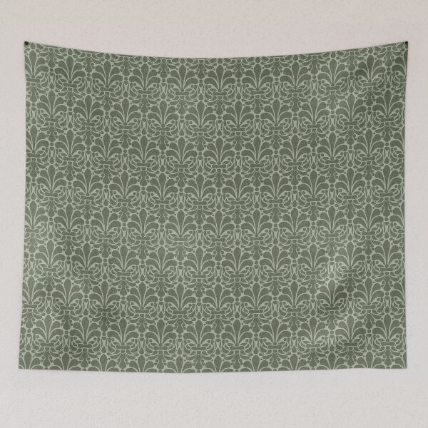 Item preview, Vintage Grunge Damask Seamless Pattern designed and sold by SylvieVibes.