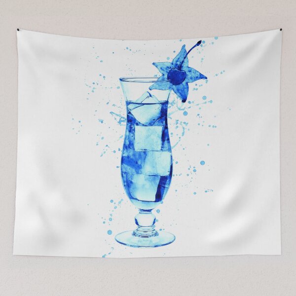 Item preview, Cocktail Drinks Glass Watercolor designed and sold by ArtPrints.