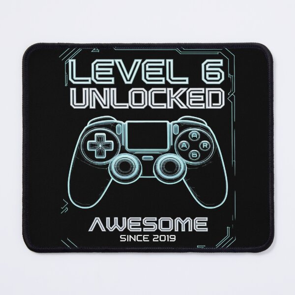 Item preview, Level 6 Unlocked Video Game Party 6th Birthday Gamer Boys designed and sold by AquaKiev.