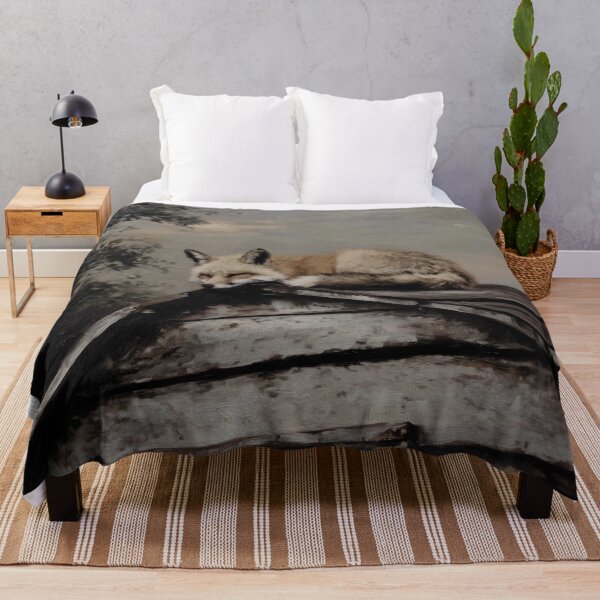 Item preview, Fox Resting on a Roof designed and sold by lautir.
