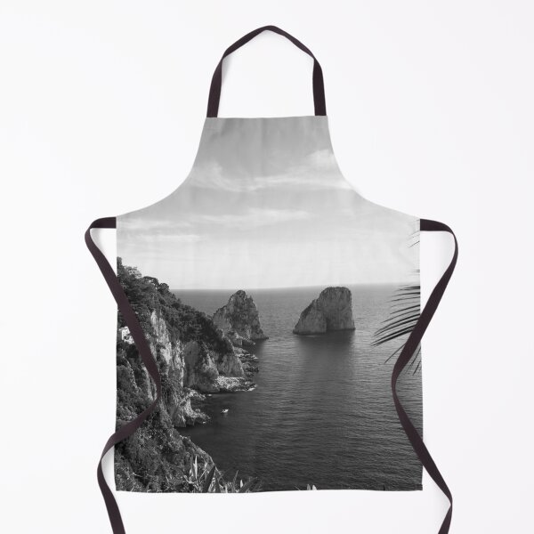 Item preview, Capri Faraglioni Rock View 1 - BW designed and sold by Anita's & Bella's Art.