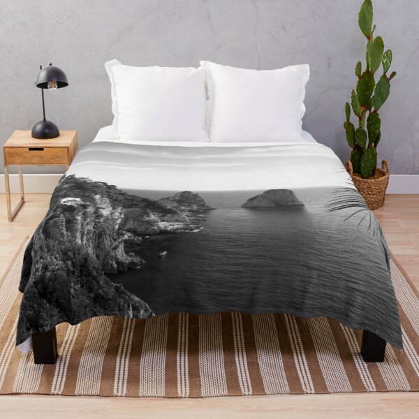 Item preview, Capri Faraglioni Rock View 1 - BW designed and sold by Anita's & Bella's Art.