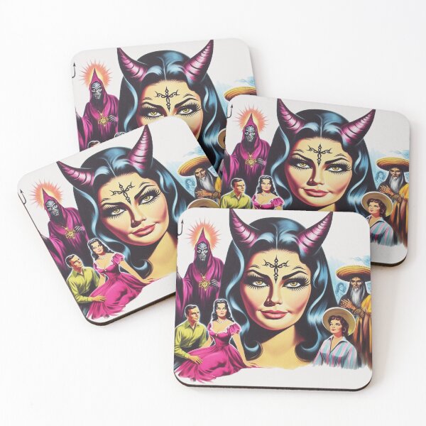 Item preview, Retro Devilish Woman designed and sold by PulpVintage.