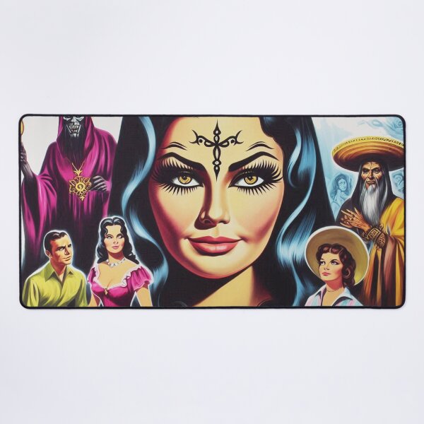 Item preview, Retro Devilish Woman designed and sold by PulpVintage.