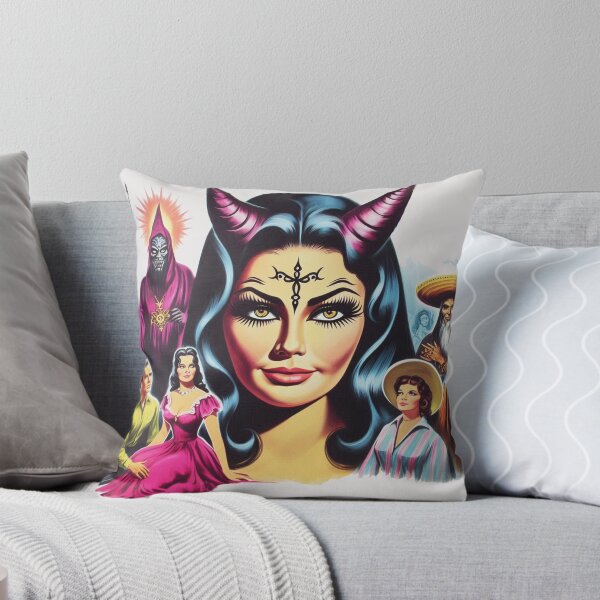Item preview, Retro Devilish Woman designed and sold by PulpVintage.