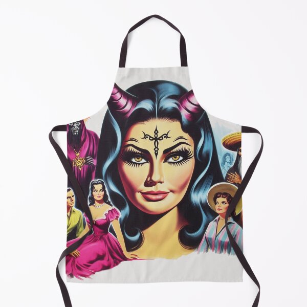 Item preview, Retro Devilish Woman designed and sold by PulpVintage.