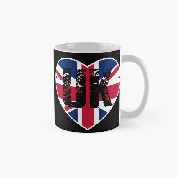Item preview, UK Heart Union Jack  British Flag Love designed and sold by Trike-G-Tees.