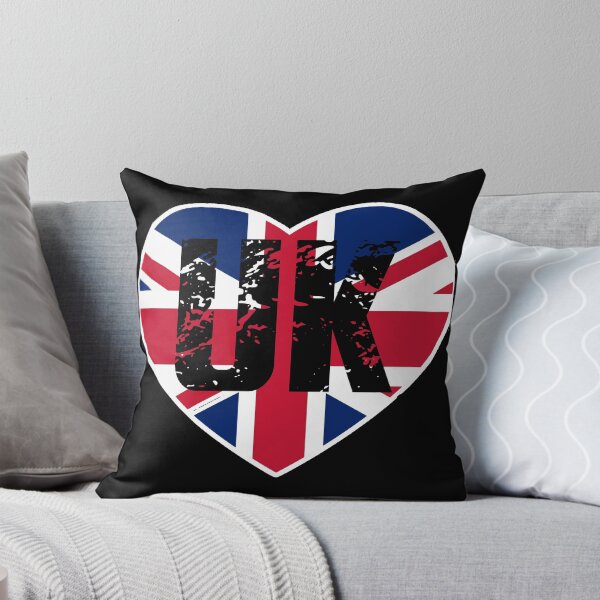 Item preview, UK Heart Union Jack  British Flag Love designed and sold by Trike-G-Tees.