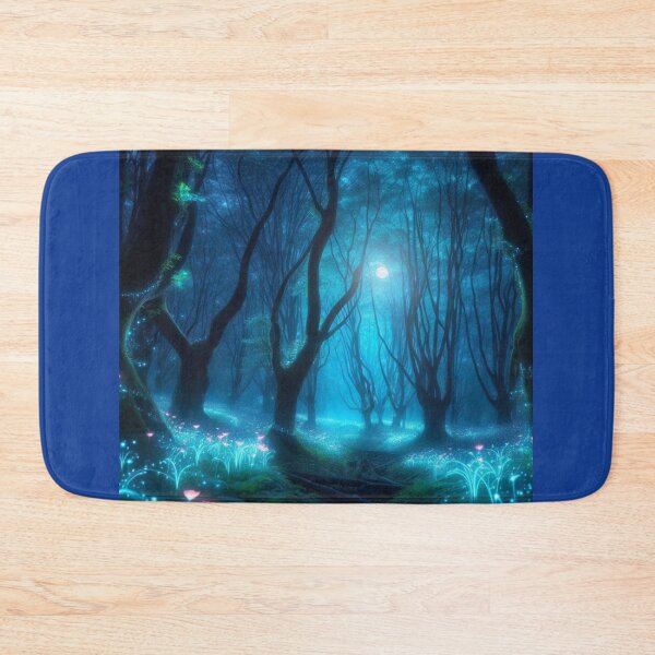 Item preview, Enchanted Moonlit Forest designed and sold by IrsathThaslima.