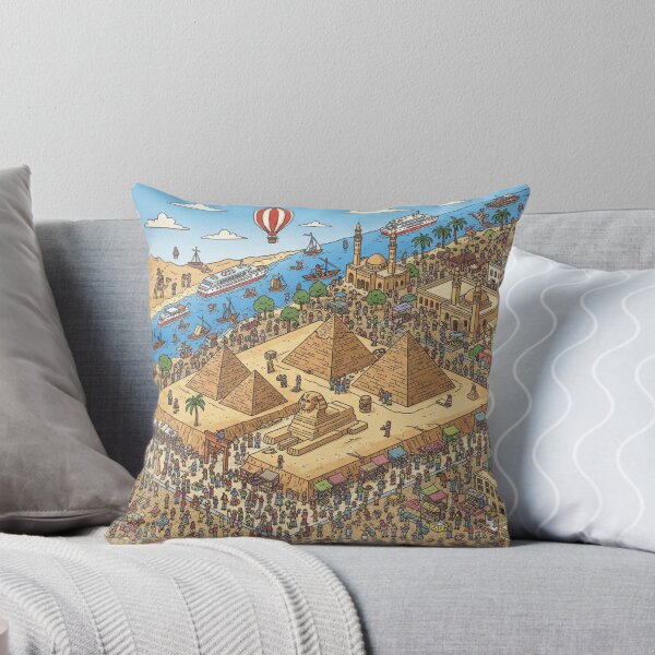 Artikelvorschau, Kairo im Detail – Pyramiden, Sphinx und Nil entworfen und verkauft von unthinkabletees.