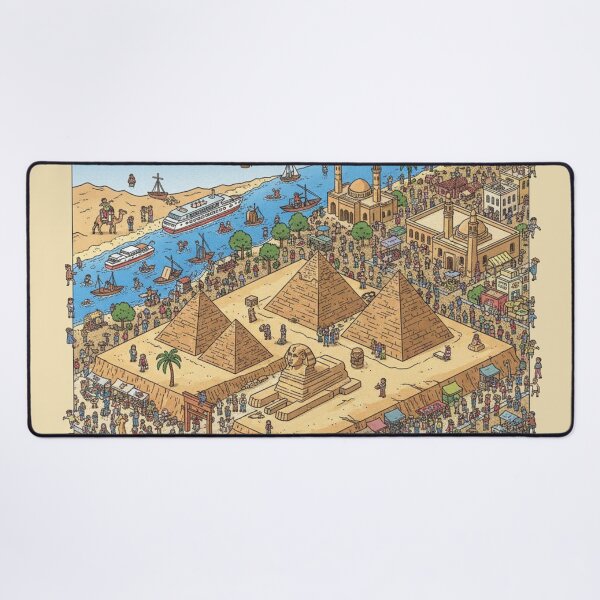 Item preview, Cairo in Detail — Pyramids, Sphinx & Nile designed and sold by unthinkabletees.