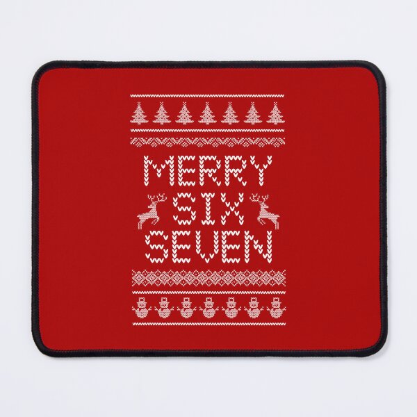 Item preview, Merry Six Seven Meme | Funny Ugly Christmas Sweater Design designed and sold by TeesbyDD.