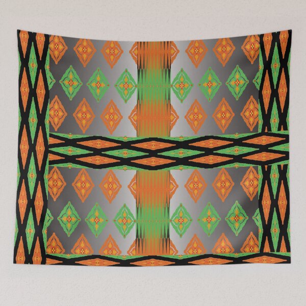 Item preview, Structured Wisdom Geometric Pattern designed and sold by OIL Pattern Design .