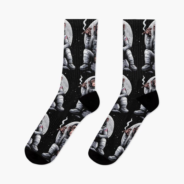 Item preview, Astronaut Monkey Smoking in Space designed and sold by TheSamuraiCat.