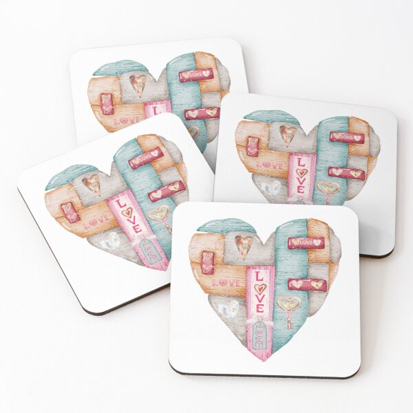 Item preview, “Pastel Heart Love design — Soft Color Heart design | Cute Everyday Love — All Profits to Homeless Animals” designed and sold by clickandmagic.