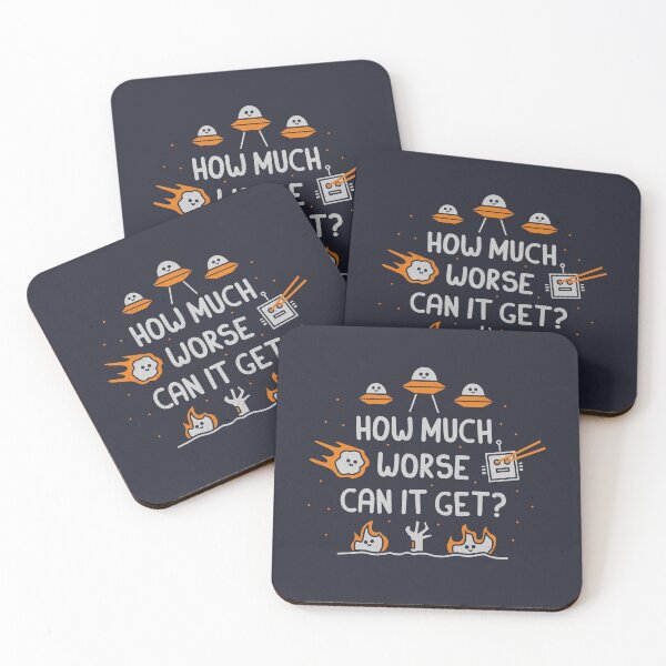 Item preview, How Much Worse designed and sold by HandsOffMyDinosaur.