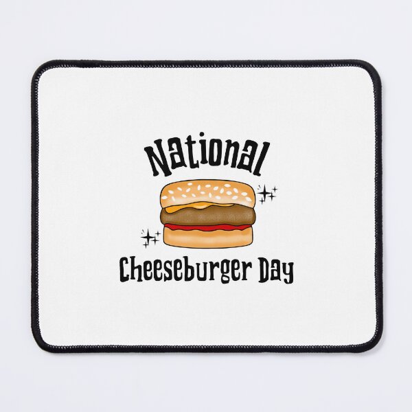 Item preview, National Cheeseburger Day designed and sold by Sartoris Art.