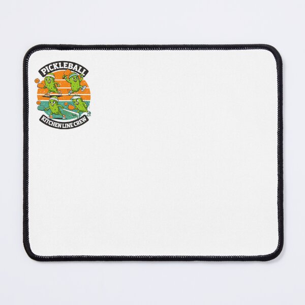 Item preview, Pickleball Kitchen Line Crew – Funny Pickle Team Cartoon designed and sold by JoyverseStudio.