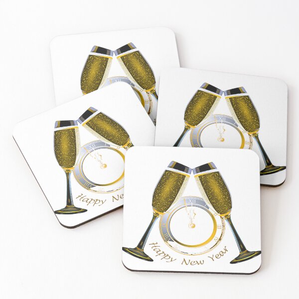 Item preview, CHAMPAGNE TOASTS. HAPPY NEW YEAR designed and sold by Pabhas.