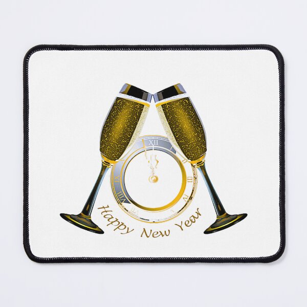 Item preview, CHAMPAGNE TOASTS. HAPPY NEW YEAR designed and sold by Pabhas.