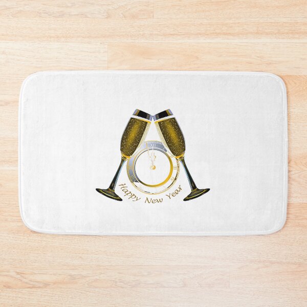 Item preview, CHAMPAGNE TOASTS. HAPPY NEW YEAR designed and sold by Pabhas.