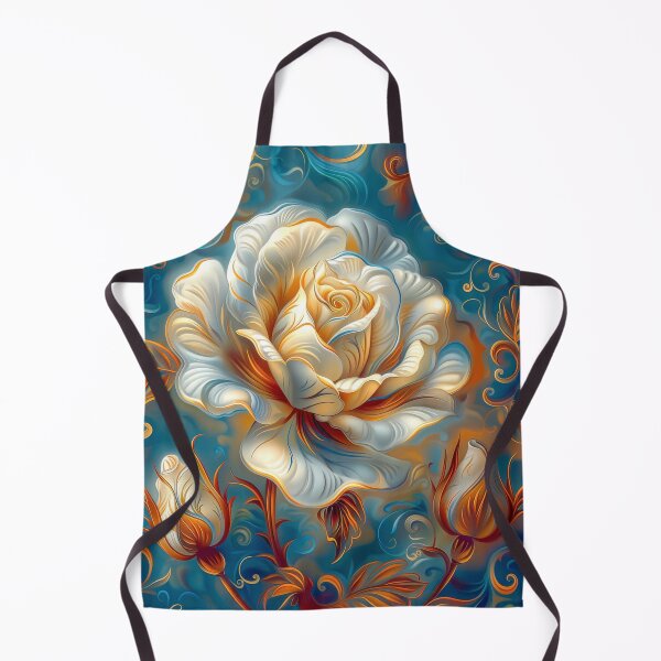 Item preview, White Rose Flower Art designed and sold by MargaretWiktor.