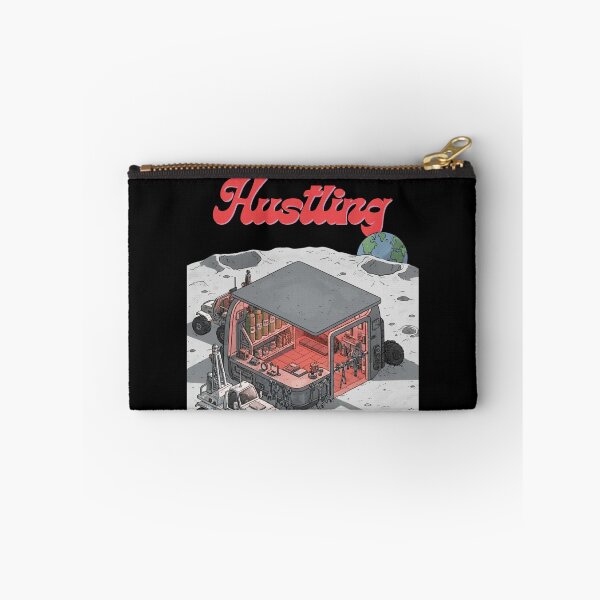 Item preview, Keep hustling- moon exploration edition designed and sold by Shivdarshan.
