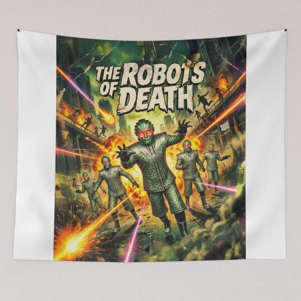 Item preview, The Robots of Death! designed and sold by Georgethefourth.