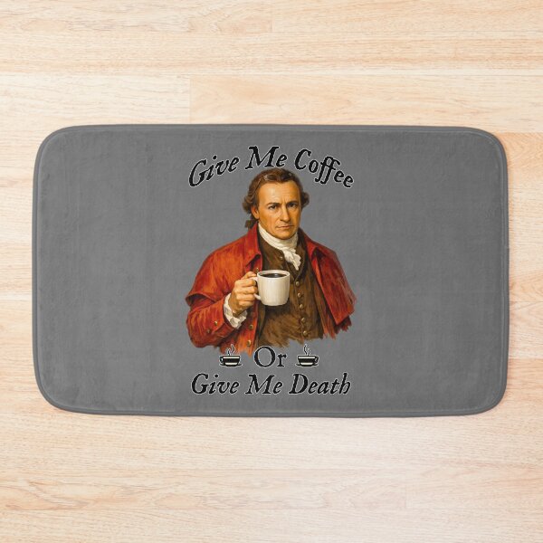Item preview, Give Me Coffee Or Give Me Death - Parody designed and sold by SHHCreations.