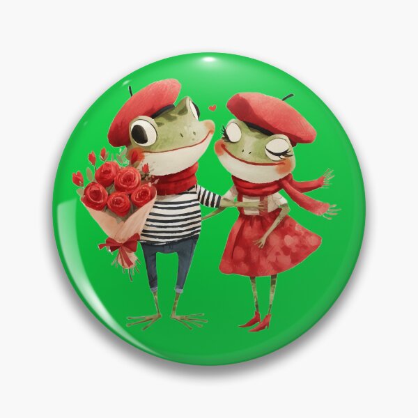 Item preview, French frogs love designed and sold by Brendon987.