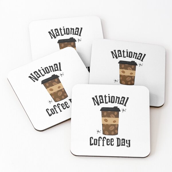 Item preview, National Coffee Day designed and sold by Sartoris Art.