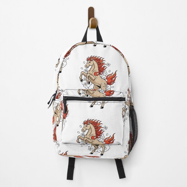 Item preview, Fire Horse Tattoo Style – Chinese Zodiac Flame Horse Vector Art designed and sold by ggsgg.