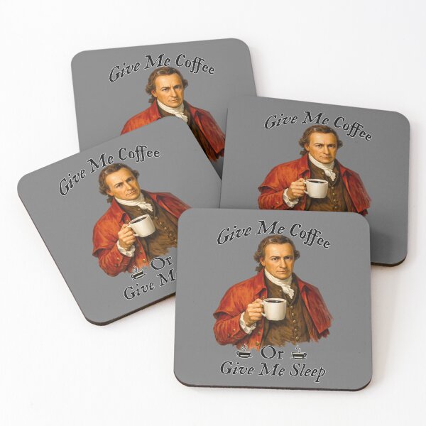 Item preview, Give Me Coffee Or Give Me Sleep - Parody designed and sold by SHHCreations.
