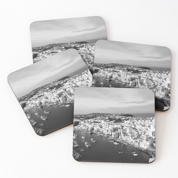 Item preview, Marina di Corricella View 1 - Procida -BW designed and sold by Anita's & Bella's Art.