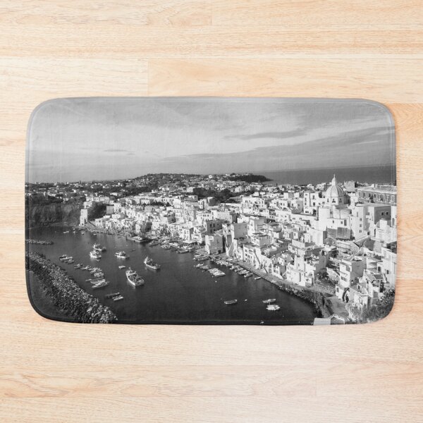 Item preview, Marina di Corricella View 1 - Procida -BW designed and sold by Anita's & Bella's Art.