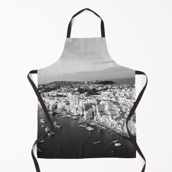 Item preview, Marina di Corricella View 1 - Procida -BW designed and sold by Anita's & Bella's Art.