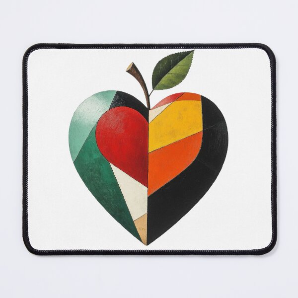 Item preview, Geometric Heart Apple designed and sold by Nox Studios.