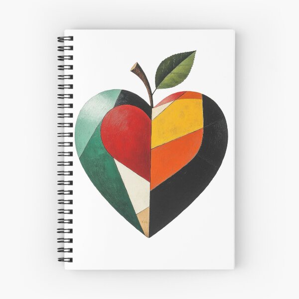 Item preview, Geometric Heart Apple designed and sold by Nox Studios.