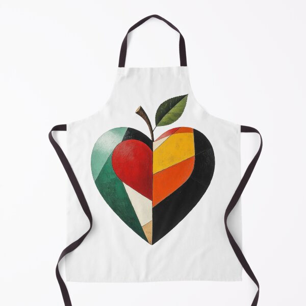 Item preview, Geometric Heart Apple designed and sold by Nox Studios.