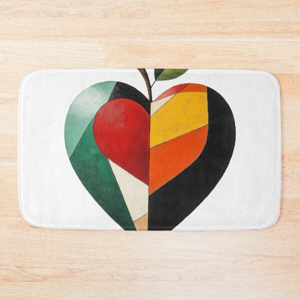 Item preview, Geometric Heart Apple designed and sold by Nox Studios.