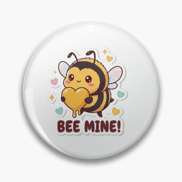 Item preview, Bee Mine Valentine - Cute Bumblebee Heart Illustration designed and sold by sma44.