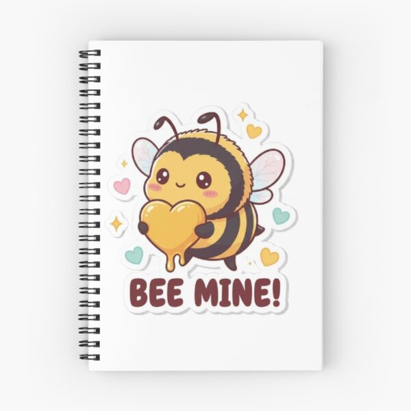 Item preview, Bee Mine Valentine - Cute Bumblebee Heart Illustration designed and sold by sma44.