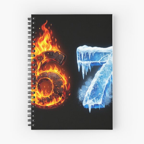 Item preview, 6 7 Fire and Ice 2026 designed and sold by footballstorico.
