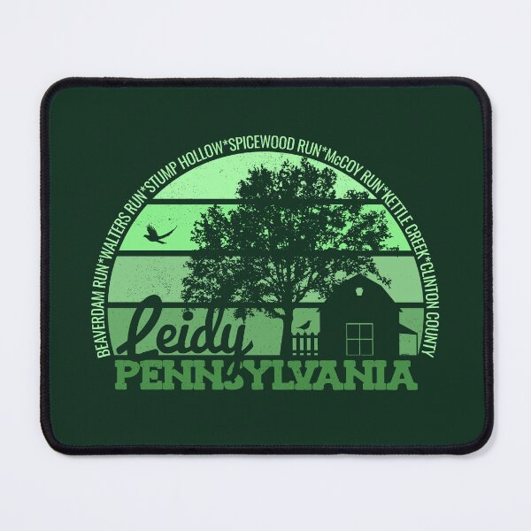 Item preview, Leidy Pennsylvania Sunset Retro Vintage Local Pride Logo designed and sold by CRHPOD20.