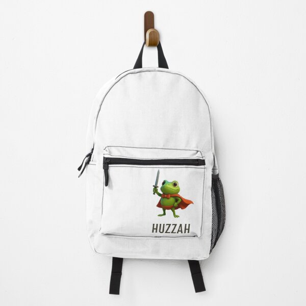 Item preview,  Huzzah Frog with Sword 3D, Embroidered Medieval Frog Shirt, Comfort Colors 1717, Funny DnD T-Shirt, Renaissance Faire Frog Gift designed and sold by Williams Anderson.