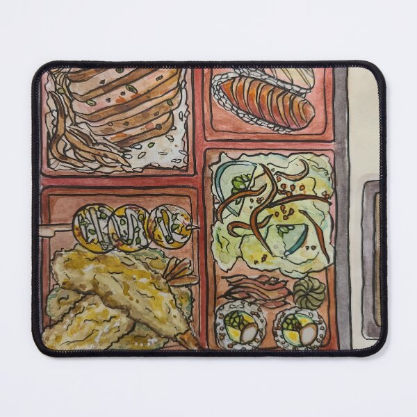Item preview, Sushi Bento Painting designed and sold by DuckboyDesigns.
