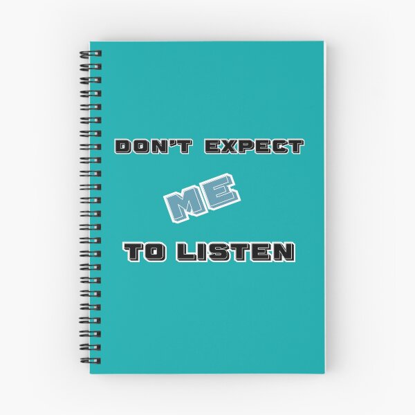 Item preview, Don't Expect Me to Listen designed and sold by THREAD VAULT.