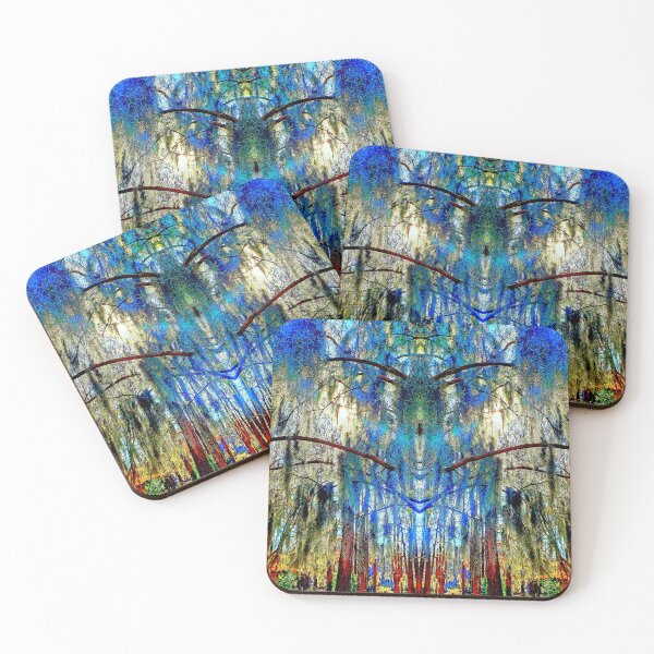 Item preview, Cathedral of the Blue Forest designed and sold by Jellybeanjyart.